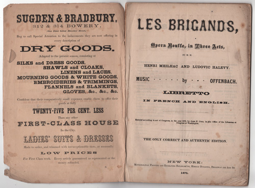 Les Brigands 1871